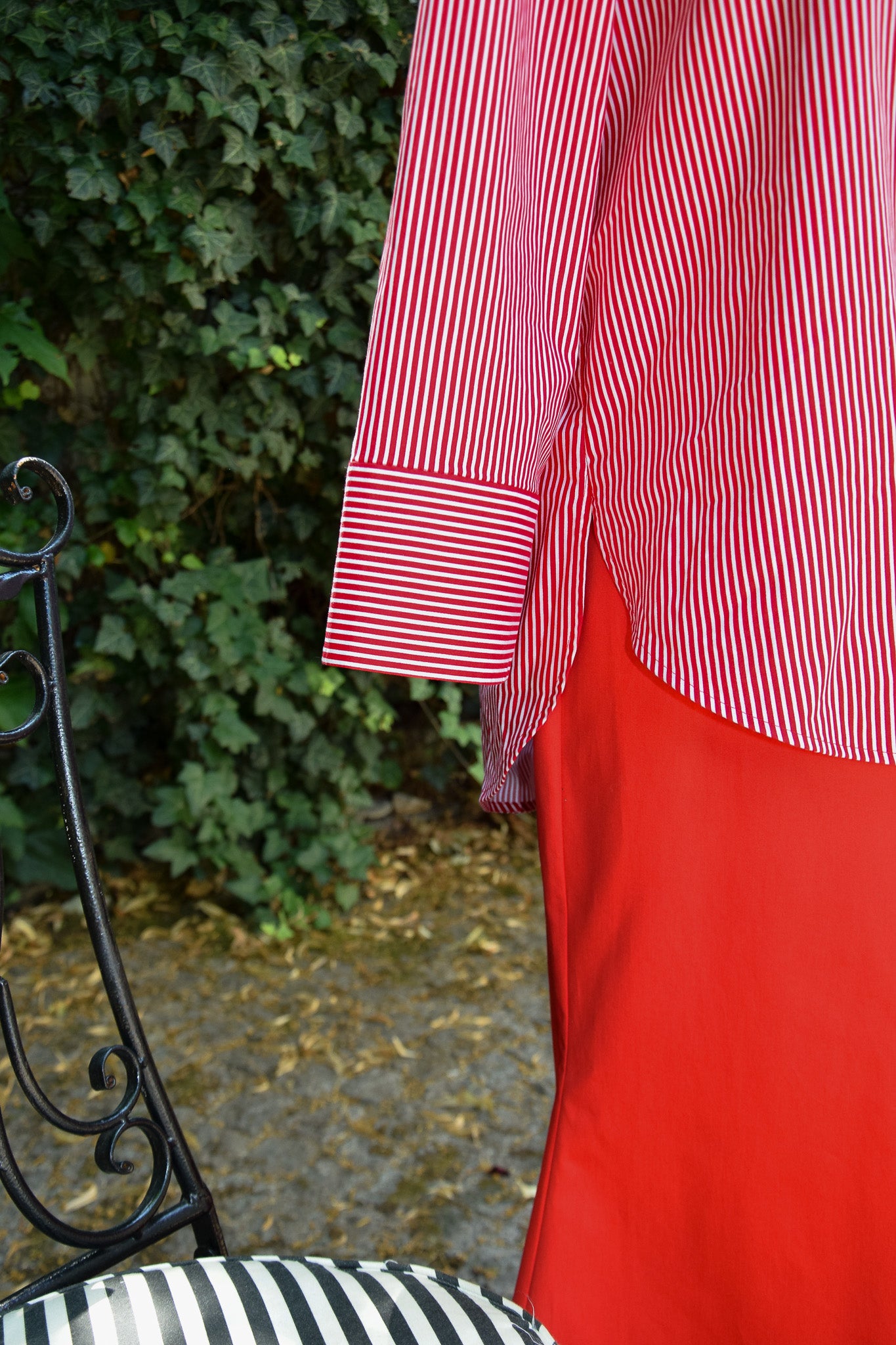 Handgefertigte Elan Bluse in Riviera aus der Kollektion The New Luxury von PALAIS du SOLEIL
